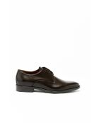 Derbies en Cuir Avelin brun foncé