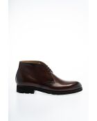 Bottines en Cuir Eloan brun moyen