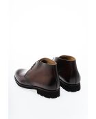 Bottines en Cuir Eloan brun moyen