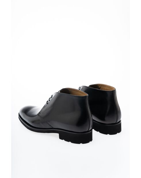 Bottines en Cuir Eloan noires