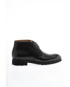 Bottines en Cuir Eloan brun foncé