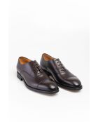 Derbies en Cuir Elvane testa di moro