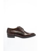 Derbies en Cuir Althéa brun moyen