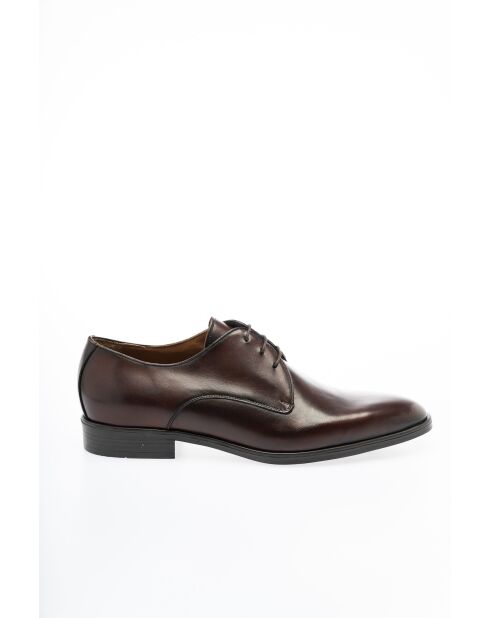 Derbies en Cuir Althéa brun moyen