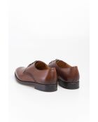 Derbies en Cuir Iskar cognac