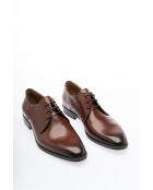 Derbies en Cuir Althéa caramel