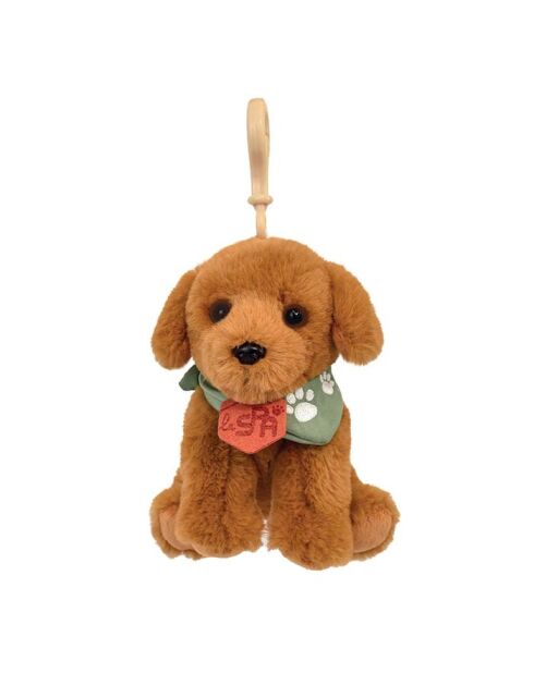 SPA - Porte-Clés Bijou De Sac Chien Beige PM 13 cm