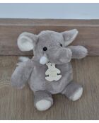 Elephant Gris 14 cm