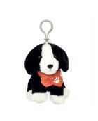 SPA - Porte-Clés Bijou De Sac Chien Noir Blanc PM 13 cm