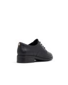 Derbies en cuir Elina noires