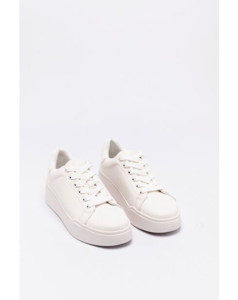 Baskets Valentine blanches