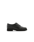 Derbies en cuir Anaïs noires