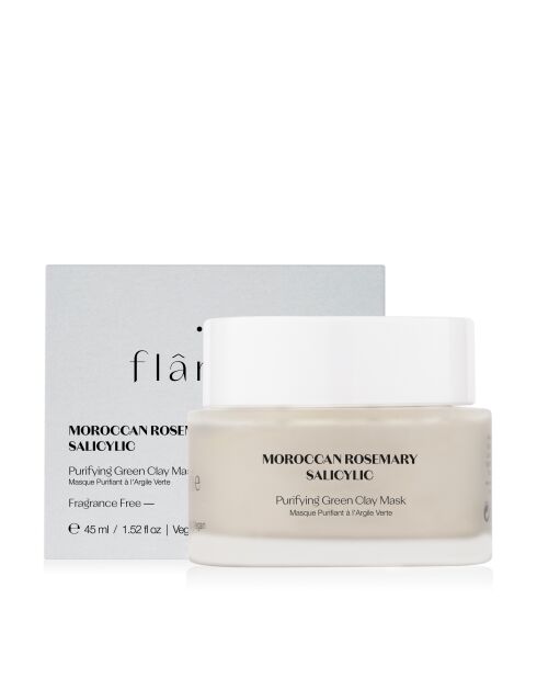 Maschera viso purificante all'argilla verde - 45 ml