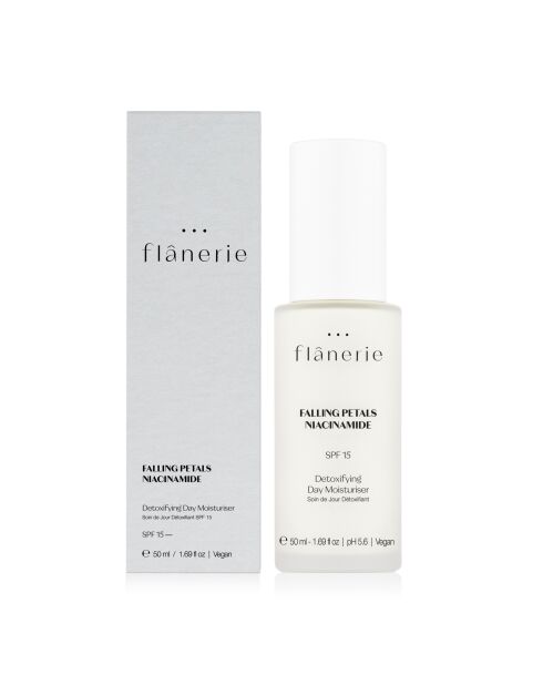 Entgiftende Tagescreme mit Niacinamid SPF15 - 50 ml