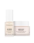 Duo Hyaluronzuur Radiance Serum + Rozenkwarts herstellende nachtcrème