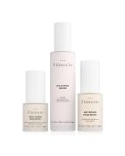 Radiance Face Serum Set + Glättendes und gegen dunkle Ringe schützendes Augenserum mit Hyaluronsäure und Orchideenstraffung für den Körper