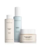 White Peony Resurfacing Nachtcreme-Set + Kryo-Peeling-Gel mit Meeresalgen + Papaya Instant Glow-Maske