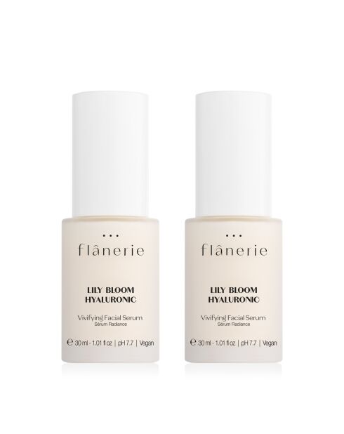 2 serums met hyaluronzuur voor een stralende huid - 30 ml