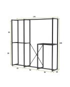 Armadio nero - 170x180x40 cm