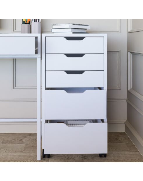 Buffet blanco - 40x77,4x55 cm