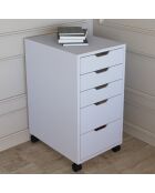 Buffet blanco - 40x77,4x55 cm