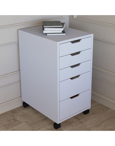 Buffet blanco - 40x77,4x55 cm