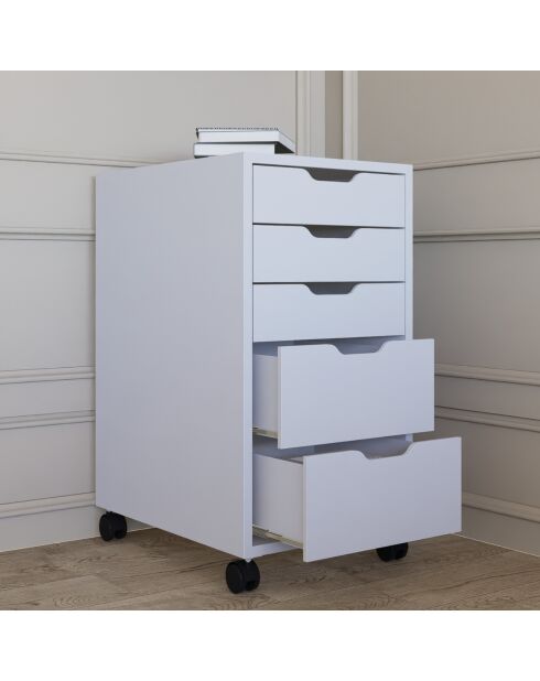 Buffet blanco - 40x77,4x55 cm