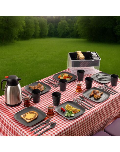 Set da picnic antracite