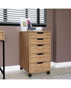 Aparador de pino atlántico - 40x77,4x55 cm