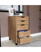 Aparador de pino atlántico - 40x77,4x55 cm