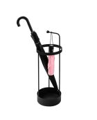 Porte-parapluie Noir - 22x22x67 cm
