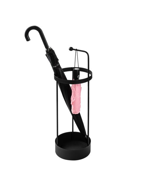 Porte-parapluie Noir - 22x22x67 cm