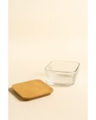 Ensemble de 4 boîtes de rangement transparentes