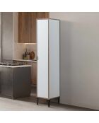 Armario multifuncional blanco - 35x190x37 cm