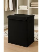Zwarte opbergdoos - 40x50x30 cm