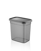 Set di 24 scatole portaoggetti color antracite