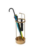 Porte-parapluie doré - 22x22x67 cm