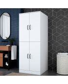 Mueble lavadora blanco - 70x181,8x72,5 cm