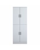 Mueble lavadora blanco - 70x181,8x72,5 cm