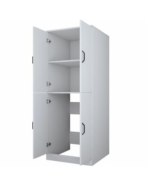 Mueble lavadora blanco - 70x181,8x72,5 cm