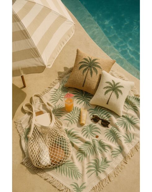 Sac en filet Beige naturel - 36x60 cm