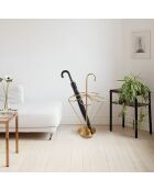 Porte-parapluie doré - 40x40x76 cm