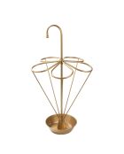 Porte-parapluie doré - 40x40x76 cm