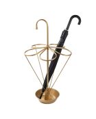 Porte-parapluie doré - 40x40x76 cm