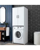 Mueble lavadora blanco - 65x181,8x62,5 cm