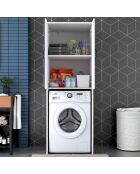 Mueble lavadora blanco - 65x181,8x62,5 cm