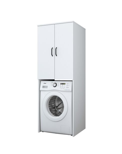 Mueble lavadora blanco - 65x181,8x62,5 cm