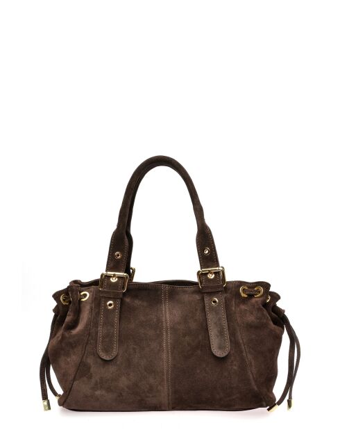 Bandolera Rachelle Marrón oscuro - 17x34,5x9 cm