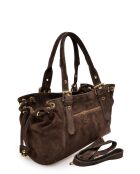 Bandolera Rachelle Marrón oscuro - 17x34,5x9 cm