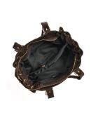 Bandolera Rachelle Marrón oscuro - 17x34,5x9 cm